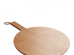 Eva Solo北欧厨房木质托盘3D模型素材下载Nordic Kitchen Wooden Board by Eva Solo