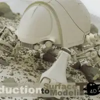 C4D曲面建模视频教程教程（含工程文件）