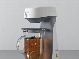 饮水机玻璃水壶厨房用品c4d模型下载