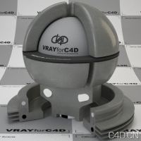 vray for c4d材质：Plaster arroway 01 lowres glossy finish