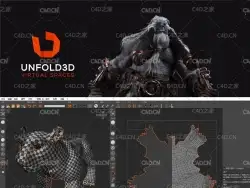 三维模型展UV软件 unfold3d 9.02 汉化版