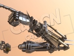 装配机器人手臂 Rigged Robot Arms