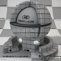 vray for c4d材质：Concrete Tiles Arroway 08 lowres
