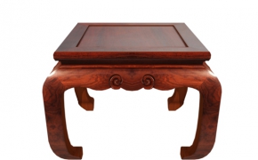 中式家具模型：鼓腿膨牙方凳C4D模型