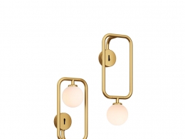 圆形壁灯3D模型素材下载Sircle Wall Light by Seed Design