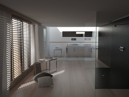 浴室C4D模型 Curse Studio Bathroom Scene File