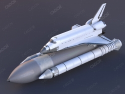 航天飞机侧面推进器和燃料箱space shuttle side boosters and fuel tank