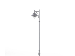 马路户外景观灯c4d模型下载