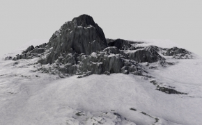 雪山场景模型 Snow Mountain