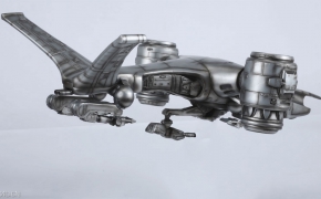 《终结者》 H-K/捕猎杀手飞行器C4D模型Aerial Hunter Killer