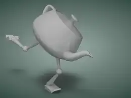 C4D茶壶行走动画工程