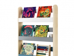 火花系列书架3D模型素材下载Essentials Spark Book Shelving by Made