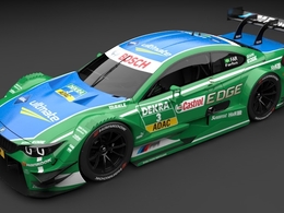 2014款宝马M4赛carC4D模型 2014 BMW M4 DTM Farfus