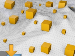 C4D快速附着地面标签插件汉化版 Drop Tag