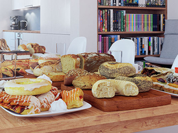 81款C4D高精度食品模型合集 CGAxis Models Volume 56 – Food III