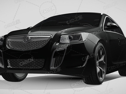 沃克斯豪尔徽章vrx家用汽车轿车2009-2013款C4D汽车模型下载