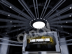 C4D体育广播演播室环境模型 Sports-Broadcast-Interior