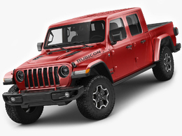 吉普牧马人越野汽车C4D模型 Jeep Gladiator Rubicon 2020 3D Model