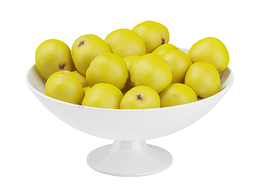 果盘里的梨水果C4D模型下载