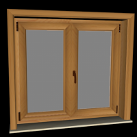 窗户3D模型 windows