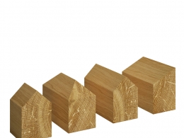 房屋纸镇e15品牌文具3D模型素材下载Haus Paper Weight by e15