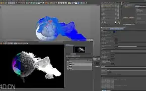 X-Particles插件配合C4D柔体动力学教程Soft Bodies with X-Particles in Cinema 4D