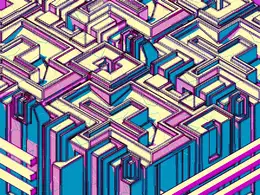 C4D实用工程第20季：素描卡通迷宫C4D工程文件 c4d project