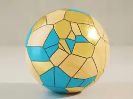 C4D圆球龟裂纹移动变换动画工程 Abstract Voronoi Effect