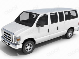 福特商务汽车C4D模型 Ford commercial vehicles