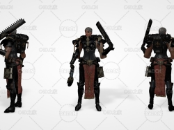 战锤40K 星际战团索罗里塔斯 Warhammer 40K Sororitas 3d model