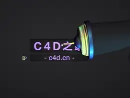 C4D跳动的手指动画 标志LOGO动画工程文件 Finger Press RSR