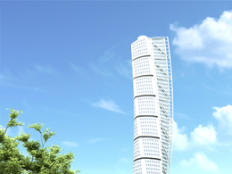 C4D建筑渲染 高层大楼C4D渲染模型 High rise building