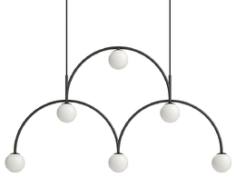 弗克116弹力吊灯装饰照明3D模型素材下载Bounce 116 Pendant Light by Pholc