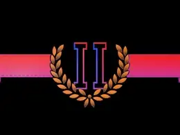 C4D彩带标志 橄榄枝徽章花边标志C4D动画工程文件 Icon animation