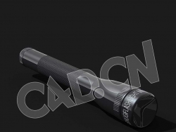 C4D手电筒模型 Flashlight 3d model