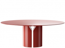 MDF Italia椭圆形餐桌3D模型素材下载NVL Oval Table by MDF Italia