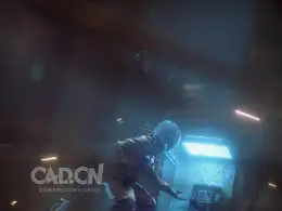 C4D Octane宇航员电话亭动画场景工程 Astronaut Phonebooth