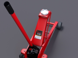 千斤顶C4D模型 Floor-Jack