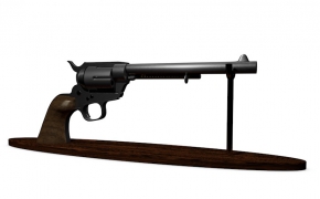 左轮手枪C4D模型 Revolver 3d model