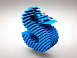 C4D文字层动画 文字切片动画工程文件 Slice Text Animation