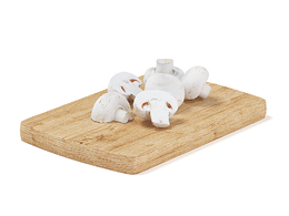 切开的蘑菇蔬菜C4D模型下载