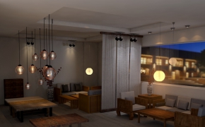 中式室内全建模