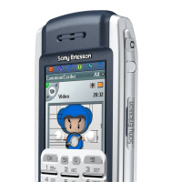 索爱手机C4D模型 Sony Ericsson mobile phone
