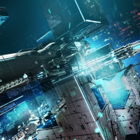 科幻变形盒子场景制作