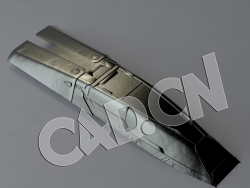 C4D科幻飞行器机械零件模型 Spaceship Kit Mechanical parts-07