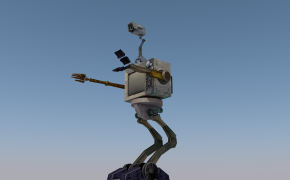 C4D另类机器人（带绑定）