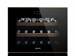 甜美新风格酒柜酒类储藏柜3D模型素材下载Dolce Stil Novo Wine Cooler by Smeg