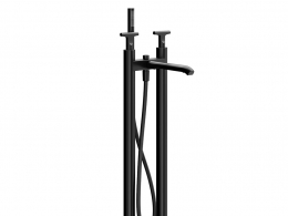 落地式浴缸龙头独立式浴缸龙头3D模型素材下载Sailing Floor-Mounted Bathtub Mixer by