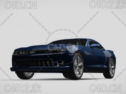 雪佛兰科迈罗C4D汽车模型下载