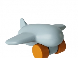 Kevin 飞机玩具儿童玩具3D模型素材下载Kevin Airplane Toy by Liewood